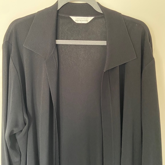 Like new Misook open front long cardigan - Picture 2 of 4